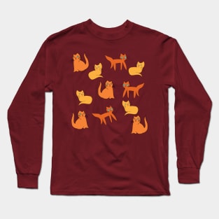 Tri-cata Pattern Long Sleeve T-Shirt